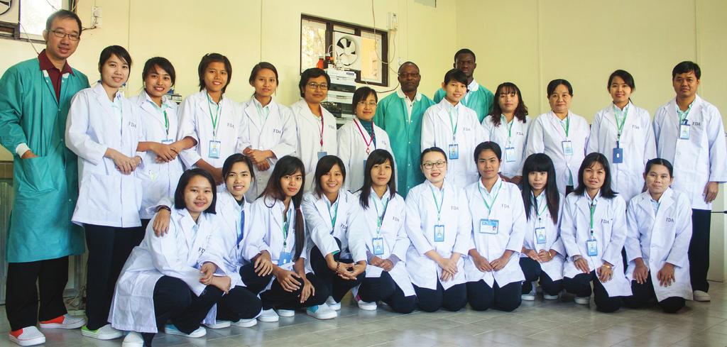Results and Achievements With PQM s support, the QC laboratory in Nay Pyi Taw was ready for an accreditation visit from the ANSI/ ASQ National Accreditation Board (ANAB) based out of the United