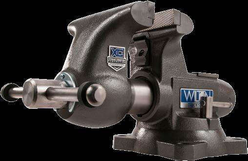ductile iron body is virtually indestructible with 2X the strength of grey casted vises UP TO $701 UNBREAKABLE SPINDLE &
