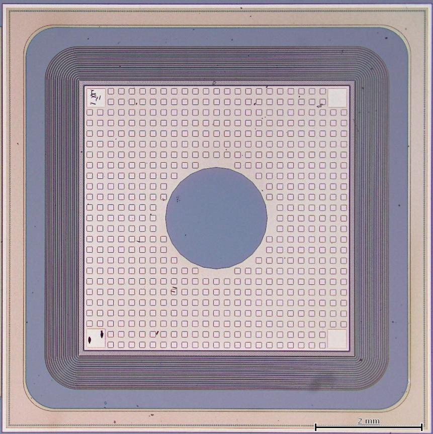 The most simple detector is a large surface diode