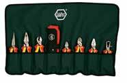 Pliers & Cutters Set. Insulation According to VE 0682/part 201, IN EN 60900, EN/IEC, ASTM, NFPA, up to 1000 volt. Individually Tested. # 32987 Set Includes: 32926-6.3 Long Nose Pliers lbs. 32933-6.