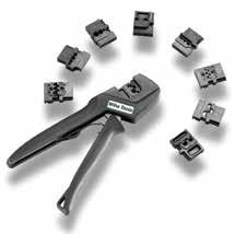 30 Toll Free: (800) 494-6104 PortaCrimp Tools One piece dies - held together to prevent mix up and loss PortaCrimp ies Tested to 50,000 Crimps Top Quality: 50,000 cycle tested frame for longest life