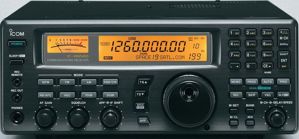 Discover a world of information and intrigue COMMUNICATIONS RECEIVER 0.1 1999.