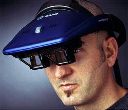 Monitor-based Projection-based Head-Mounted Projective Display