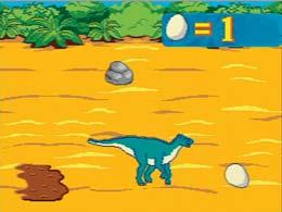 Egg Rescue Help the mommy dinosaur collect her eggs to take back to the nest!
