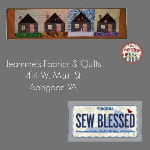 Jeannine's Fabrics and Quilt Shop 414 W. Main St.
