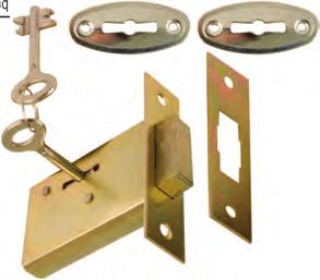 SECURITY GATE LOCK Manufactured from steel 7