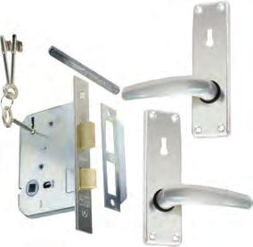 MORTICE LOCKSETS - WITH EXTRA HEAVY DUTY ALUMINIUM HANDLES - COMMERCIAL CYLINDER MORTICE LOCKSET - PROFILE WITH HEAVY DUTY ALUMINIUM HANDLES Commercial Mortice ets including Extra Heavy Duty Handles