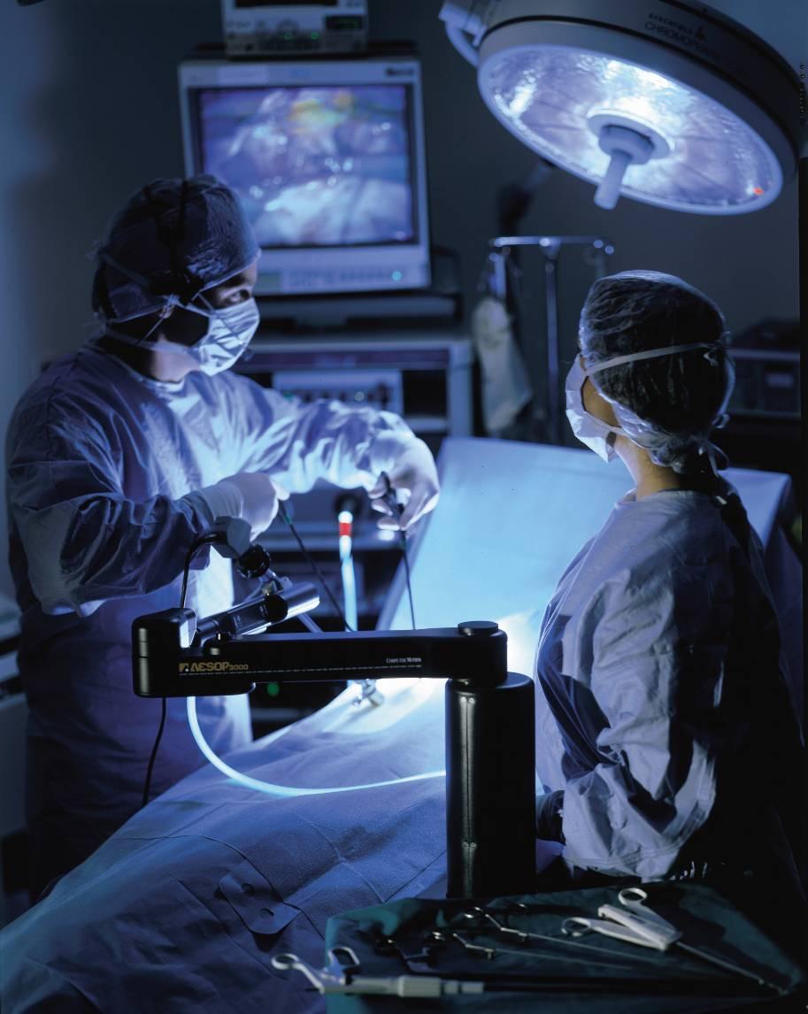 Surgical Assistance: Robotic Third Hand Assistants Limb positioners Retractors Endoscope holders