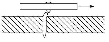a smooth shank. For typical performance, the fastener point should completely penetrate the steel. Normally, a minimum of /4 is allowed for the point length.