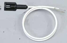 Precision Thermistor Sensor For Air Temperature Measurements 3 m (10') L vinyl insulated, shielded, vinyl jacketed cable included. ON 405 and 406 supplied with 300 mm (12") of cable and phone plug.