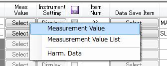 14 3.3 Overview of Measurement Value Display This software displays the following values, and each screen allows the following display variations.