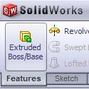 Mastercam for SolidWorks Training Guide Extrude the fully defined sketch 10.