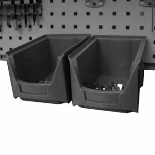 MANUAL WORKPLACE SYSTEMS ACCESSORIES SEMI-OPEN FRONT CONTAINERS Techn.