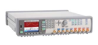 The normal and complement data signal is taken from the two channels of the 81134A, while one of the two is modulated with the help of an Agilent 81150A Pulse Function Arbitrary Noise Generator.