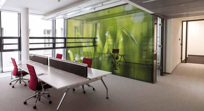 GRAPHIC GLASS GLASS THAT INSPIRES YOU We can laminate the glass with any graphic motive, big