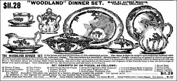 The many surprises that we stumble on are what makes collecting so exciting, and gives us the drive to continue. This article, as with all my articles, will deal with Late Victorian dishes.
