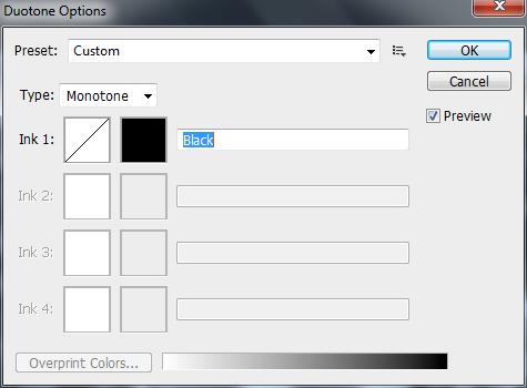 6) Use the undo command [Ctrl] [Z] to return the image to Greyscale mode. Some image modes aren t available for a new image but are available for converting an existing image.