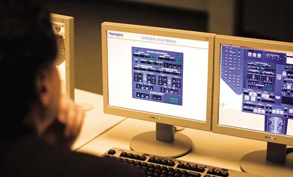 MATRIX consists of the DeskTop Simulator, Graphical Flight-deck Simulator, Integrated Courseware and the SimVu simulator session debriefing system.