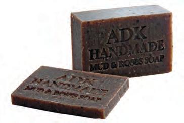 Ha dmade Soaps ADK Handmade Mud & Roses Soap #1436 4oz - 12 per case labeled