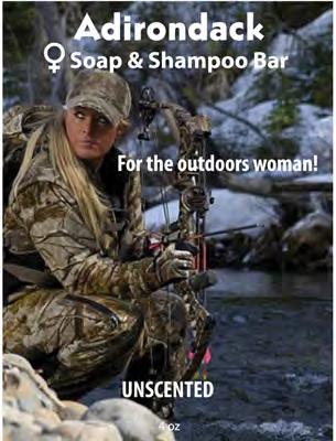 Adirondack Hunter s Bro Unscented Soap & Shampoo Bar #1457-4oz Unit price: $3.