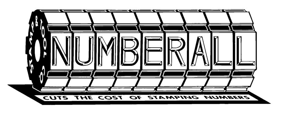 NUMBERALL STAMP & TOOL CO., INC. USER MANUAL & PARTS LIST MODEL 136A S/N: P.O. BOX 187, 1 HIGH ST.
