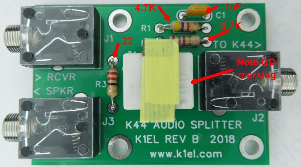 Construction Building a kit is quite easy. All components are through hole and ¼ watt resistors are used to make it easier to identify color codes.