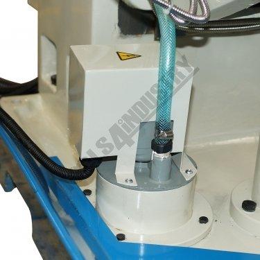 Coolant System Concertina Slide Way Cover Tilting Head Scale Adjustable Swivel and Sliding Ram Machine Vice Accessories Included, 150mm Vice, Metric