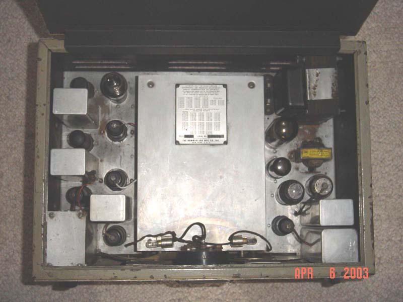 The HQ-120-X Communications receiver was produced between 1938 and 1944.
