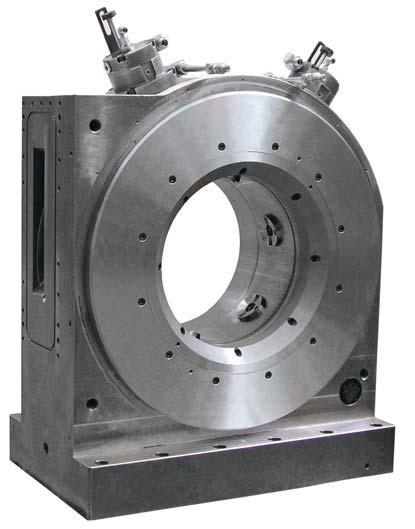 SPECIAL SOLUTIONS: BUSHING MACHINING CENTER DRIVE CHUCK HMAF The stationary set-up center drive chuck allows the tapered bushing inner threads to be brought in on both sides simultaneously.