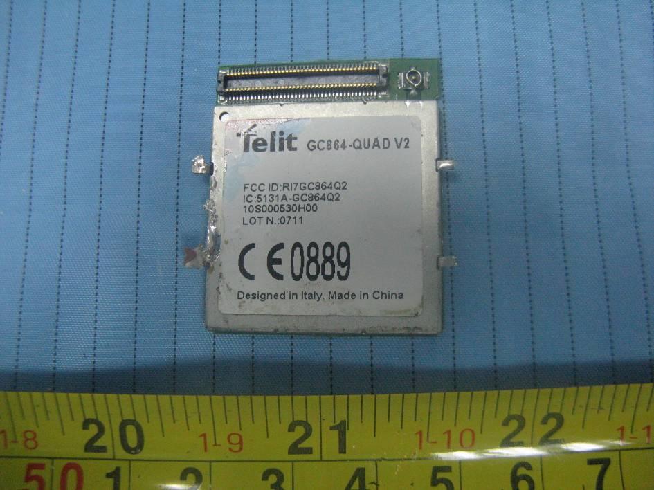 EUT GPRS Module with Shield Top View