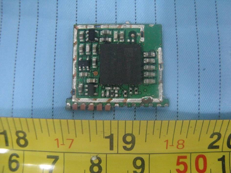 EUT GPS module with Shield off Top