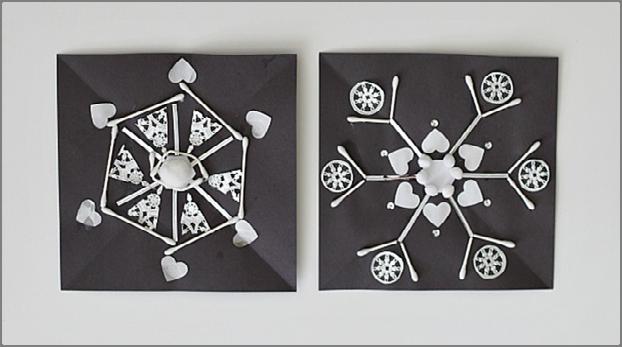 Winter Activities Symmetrical Snowflake Here s one of our favorite winter crafts for kids creating symmetrical snowflakes!