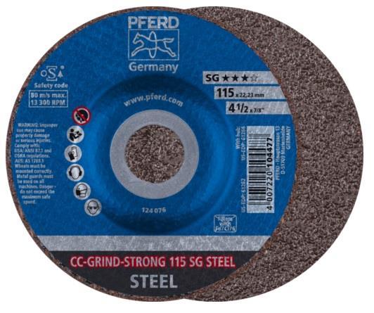 CC-GRIND STRONG Grinding discs The CC-GRIND-STRONG is the stepping stone between the classic grinding