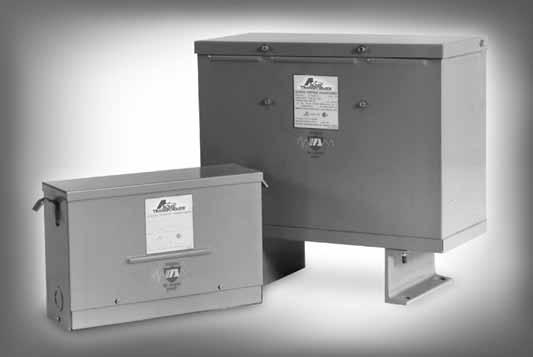SECTION 1 Shielded Power in Many Design Styles ENCAPSULATED THREE PHASE 3 to 75 kva 316 STAINLESS STEEL TRANSFORMERS n 3R enclosure. n Encapsulated construction. n Single phase: 0.25 25 kva.