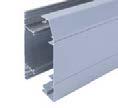 Sterling Profile 3001 167 x 50mm Dado trunking with three separate compartments
