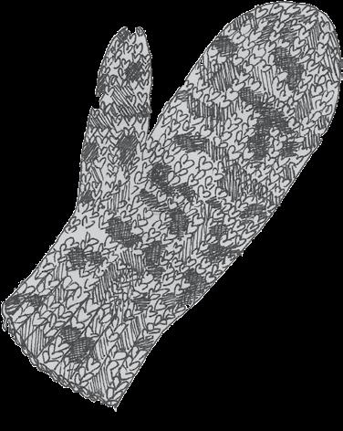 You ll work with our own shop mitten pattern written for all sizes