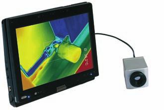 Measure up to 1850 C Real time thermal images and video High resolution High temperature sensitivity Portable & fixed applications Optris PI cameras are designed for industrial applications and their