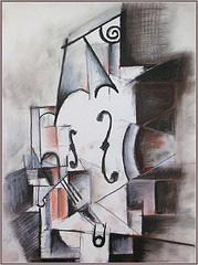 Lesson 4: Guitar & Violin paintings 1. Introduction Picasso played with his art. He certainly enjoyed exploring guitars and violins.