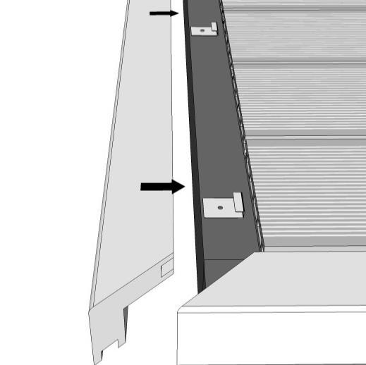 Starter fasteners should be installed every 300mm along the length of the joist (fig.43) 3 Clip the edge board into the starter clips (fig.