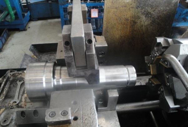 Threaded Spindle Testing of Housing: The friction welded housing is