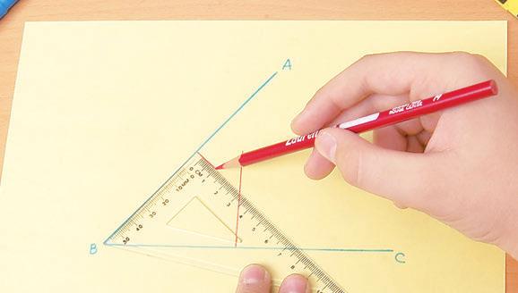 Use a ruler and a compass to bisect the angle. Measure the angles to check. A Solution Use a ruler and protractor to draw 126. Use as one angle of a rhombus.