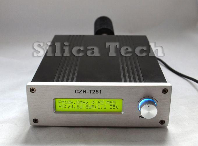 Alternative Options FM transmitters can output up to megawatts of power. This one by CZHFM outputs up to 25W of power with a 60W input.