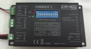 TUE ~with CCT Control System / DMX system~ 2Channel DMX Controller (512) DMX F ACDC Switching PSU (GD) DMX Data G "DC I" GD VRDIMMER (max.