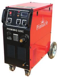 PRIMIMIG 320C Tapping Control, Easy & Reliable Welding Wire Speed, ARC Spot Knob