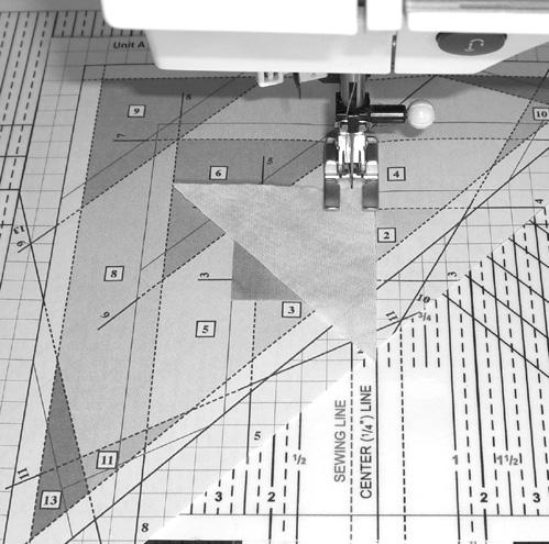 PREPARING TO SEW Using an Ultimate Seam Guide will give you a smoother sewing surface and longer, easy to see seam allowance markings for more accurate piecing.