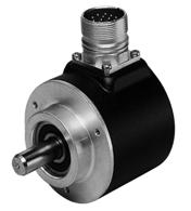 Model Number Features Up to 50,000 ppr Extended temperature range Industrial standard housing Ø58 mm Servo or clamping flange 10 V.