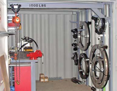 ID Pipe Sever Machine Reliably cuts casing, pilings and other round, hollow tube from the inside diameter.