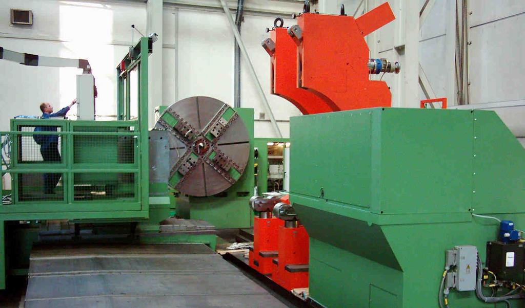 TECHNOLOGICAL CAPABILITIES SR 2000 SR 2000 SR 4000 Lathes of the ŠKODA SR series are intended for working of large axial