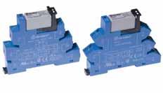 38 Series - Relay interface modules - 1 Pole 16A and 2 Pole 8A EMR Features 38.01/38.11 38.52/38.62 Electromechanical relay interface modules, 14 mm wide. 38.01 and 38.11-1 Pole 16 A 38.52 and 38.