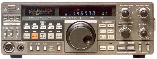 KENWOOD TS-711A 144 MHz ALL-MODE TRANSCEIVER 2-meter multimode transceiver with advanced features such as DCS digital Code Squelch, 10 Hz dual digital VFOs, 40 multifunction memories, memory scan,